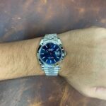 NOS Rolex Datejust 41mm Steel Blue Dial Mens Jubilee Watch B/P '20 126300