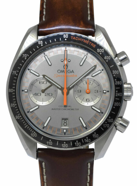 Omega Speedmaster Racing Steel Gray/Black Mens 44.25mm Watch 329.32.44.51.06.001