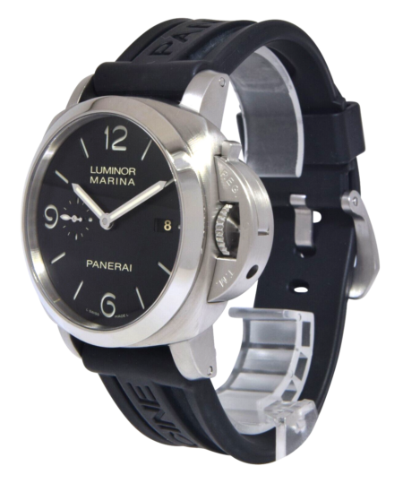 Panerai Luminor Marina PAM 312 Steel Black Dial 44mm Automatic Watch PAM00312