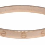 Cartier Love Bracelet 18k Rose Gold Size 17 Box/Papers 2022 B6067417