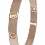 Cartier Love Bracelet 18k Rose Gold Size 17 Box/Papers 2022 B6067417