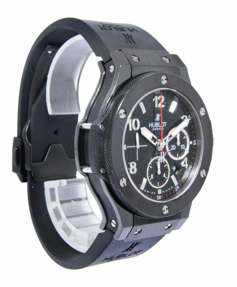 Hublot Big Bang Chronograph Black Magic Ceramic Mens 44mm Watch 301.CX.130.RX