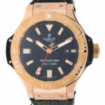 Hublot Big Bang King Gold Black Dial 48mm Watch/Box 322.PX.100.RX