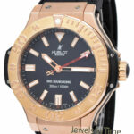 Hublot Big Bang King Gold Black Dial 48mm Watch/Box 322.PX.100.RX