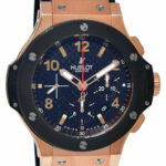 Hublot Big Bang Rose Gold /Ceramic Black Dial 44mm Watch B/P 301.PB.130.RX