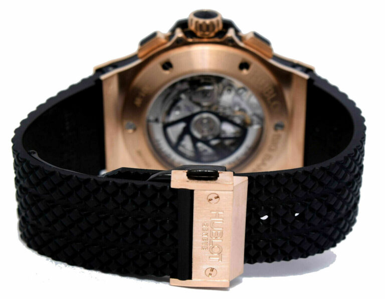 Hublot Big Bang Rose Gold /Ceramic Black Dial 44mm Watch B/P 301.PB.130.RX