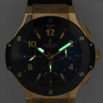 Hublot Big Bang Rose Gold /Ceramic Black Dial 44mm Watch B/P 301.PB.130.RX