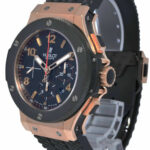 Hublot Big Bang Rose Gold /Ceramic Black Dial 44mm Watch B/P 301.PB.130.RX