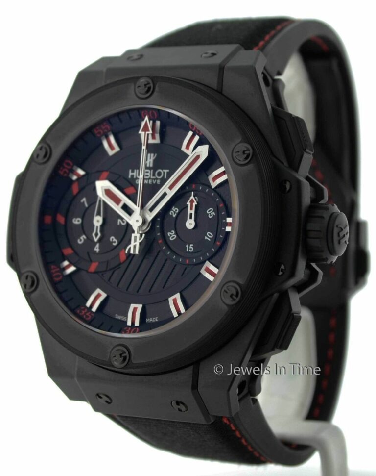 Hublot Black Magic Chronograph Watch Ceramic Box/Papers 715.CI.1123.RX