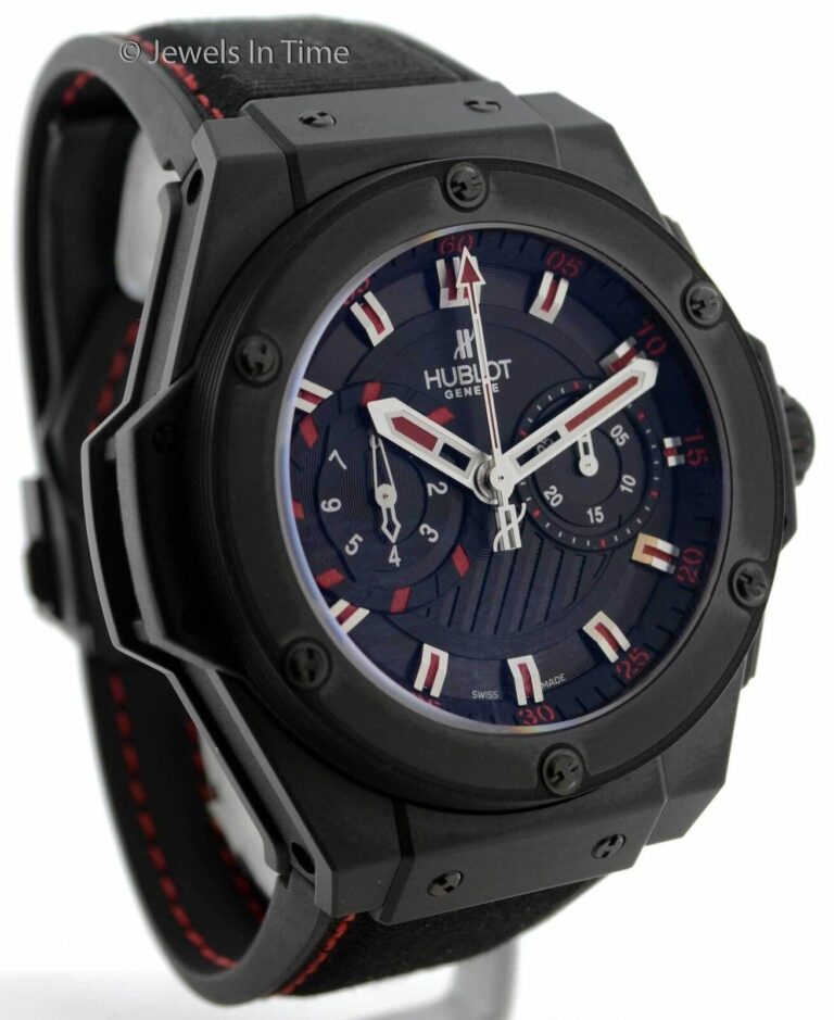 Hublot Black Magic Chronograph Watch Ceramic Box/Papers 715.CI.1123.RX