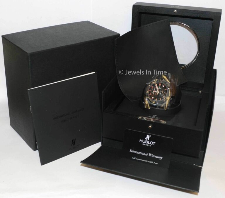 Hublot Black Magic Chronograph Watch Ceramic Box/Papers 715.CI.1123.RX