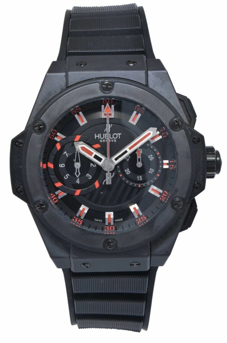 Hublot King Power Black Magic Chronograph Watch Box/Papers 715.CI.1123.RX