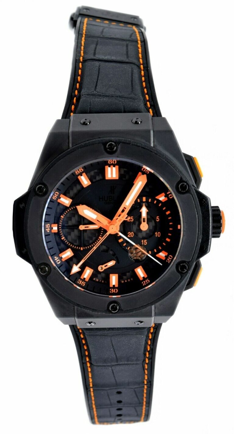 Hublot King Power Unico Split Chrono Watch Ceramic 15/25 LIMT  709.CI.1719.GR.BR