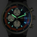 IWC Aquatimer Chronograph Cousteau Divers Steel Blue/Orange 43m Watch IW378101