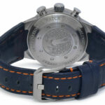 IWC Aquatimer Chronograph Cousteau Divers Steel Blue/Orange 43m Watch IW378101