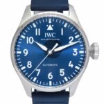 IWC Big Pilot 43 3293 Steel Blue Dial Mens Automatic Watch B/P '21 IW329303