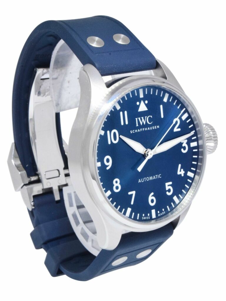 IWC Big Pilot 43 3293 Steel Blue Dial Mens Automatic Watch B/P '21 IW329303