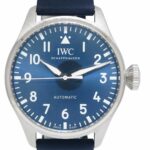 IWC Big Pilot 43 3293 Steel Blue Dial Mens Automatic Watch B/P '21 IW329303