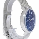 IWC Portofino 5101 Steel Eight Days Blue Dial Mens 45mm Manual Watch IW510116