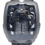 Jacob 
Co. Bugatti Chiron Tourbillon Skeleton Titanium Watch B/P  BU200.20AB.AA