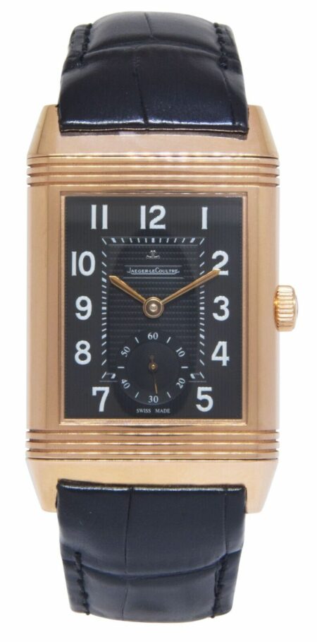 Jaeger LeCoultre Grande Reverso 18k Rose Gold Manual Watch Q3732470 270.2.04