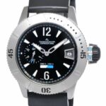 Jaeger Lecoultre Master Compressor Diving GMT Titanium Mens 44mm Watch 160.T.05