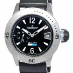 Jaeger Lecoultre Master Compressor Diving GMT Titanium Mens 44mm Watch 160.T.05