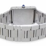 Cartier Tank Solo Large Steel Silver Dial Quartz Mens Watch W5200014 3169