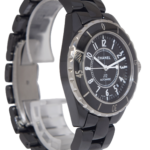 Chanel J12 Black Ceramic 
Steel 38mm Automatic Midsize Watch H0684