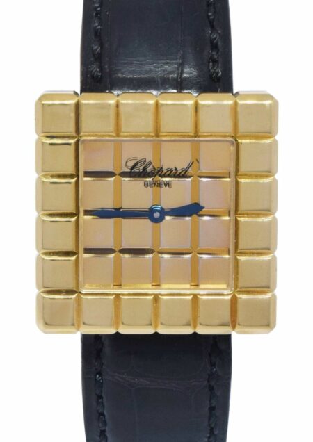 Chopard by De Grisogono Ice Cube 18k Yellow Gold Ladies Quartz Watch 27/7407