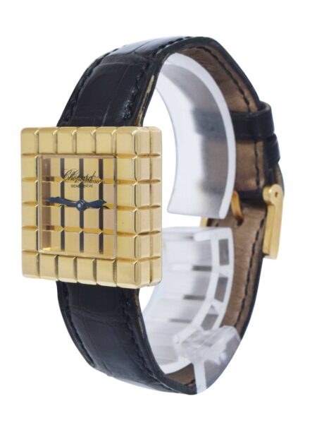 Chopard by De Grisogono Ice Cube 18k Yellow Gold Ladies Quartz Watch 27/7407