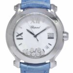 Chopard Happy Sport Steel 7 Floating Diamond Ladies 36mm Quartz Watch 27/8475