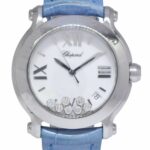 Chopard Happy Sport Steel 7 Floating Diamond Ladies 36mm Quartz Watch 27/8475