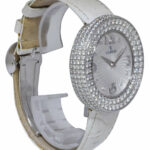 Corum Full Moon Galore 18k White Gold Diamond Ladies 40mm Quartz Watch B/P