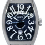 Franck Muller Casablanca Steel Black Dial Mens 39mm Automatic Watch 8800 C DT