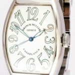 Franck Muller Casablanca Steel White Dial Mens Automatic Watch 5850