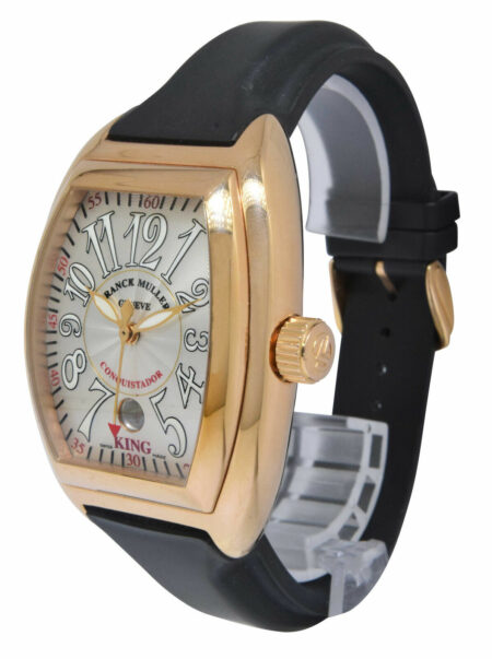 Franck Muller Conquistador KING 18k Rose Gold Mens 40mm Watch 8002 SC King