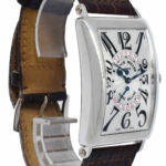 Franck Muller Long Island 18k White Gold Automatic Mens Watch +Box 1100 DS R