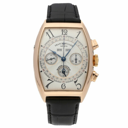 Franck Muller Master Calendar 18k Yellow Gold Chronograph Mens Watch 6850 CC MC