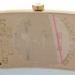 Franck Muller Mens Long Island Retrograde 18K Rose Gold Wrist Watch 1100 DS R