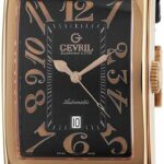 Gevril Avenue Of Americas 18k Rose Gold Mens Automatic Watch B/P 5101