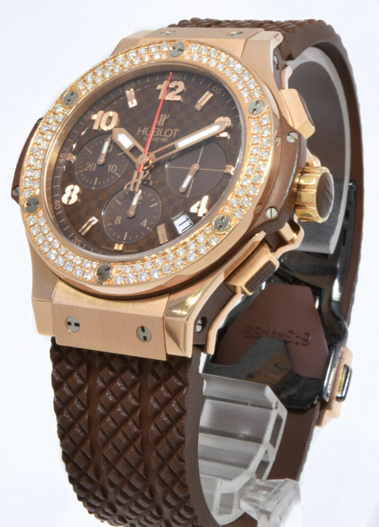 Hublot Big Bang Capuccino18k Rose Gold Brown Dial 41mm Watch 301.PC.1007.RX.114