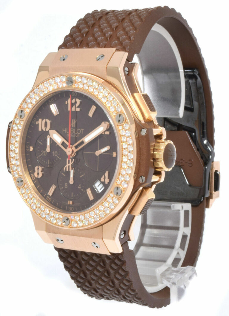 Hublot Big Bang Capuccino18k Rose Gold Brown Dial 41mm Watch 301.PC.1007.RX.114