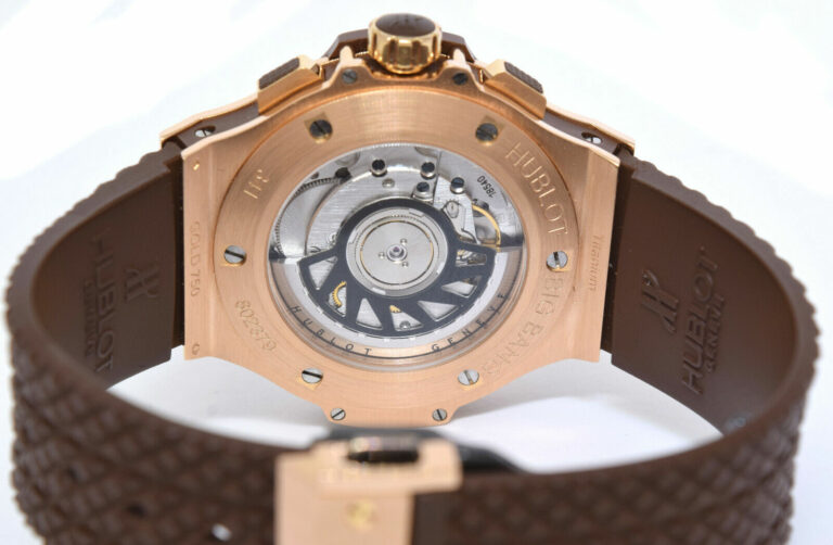 Hublot Big Bang Capuccino18k Rose Gold Brown Dial 41mm Watch 301.PC.1007.RX.114