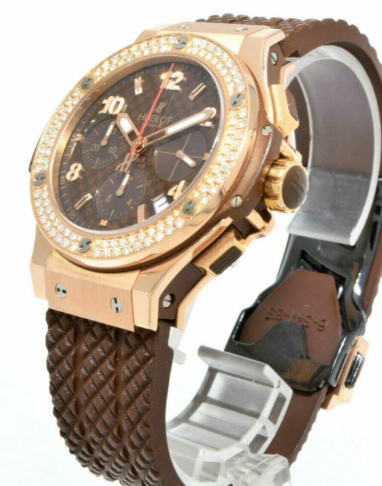 Hublot Big Bang Capuccino18k Rose Gold Brown Dial 41mm Watch 301.PC.1007.RX.114