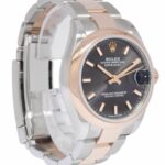 Rolex Datejust 31 18k Rose Gold/Steel Rhodium Dial Ladies Watch 278241