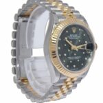 Rolex Datejust 31 18k Yellow Gold/Steel Olive Floral Motif Diamond Watch 278273