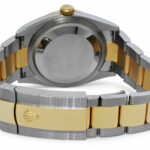 Rolex Datejust 36 18k Yellow Gold/Steel Champagne Dial Mens Watch 126203