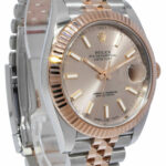 Rolex Datejust 41 18k Rose Gold/Steel Sundust Dial Mens Watch B/P '19 126331