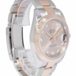 Rolex Datejust 41 18k Rose Gold/Steel Sundust Diamond Dial Oyster Watch 126331